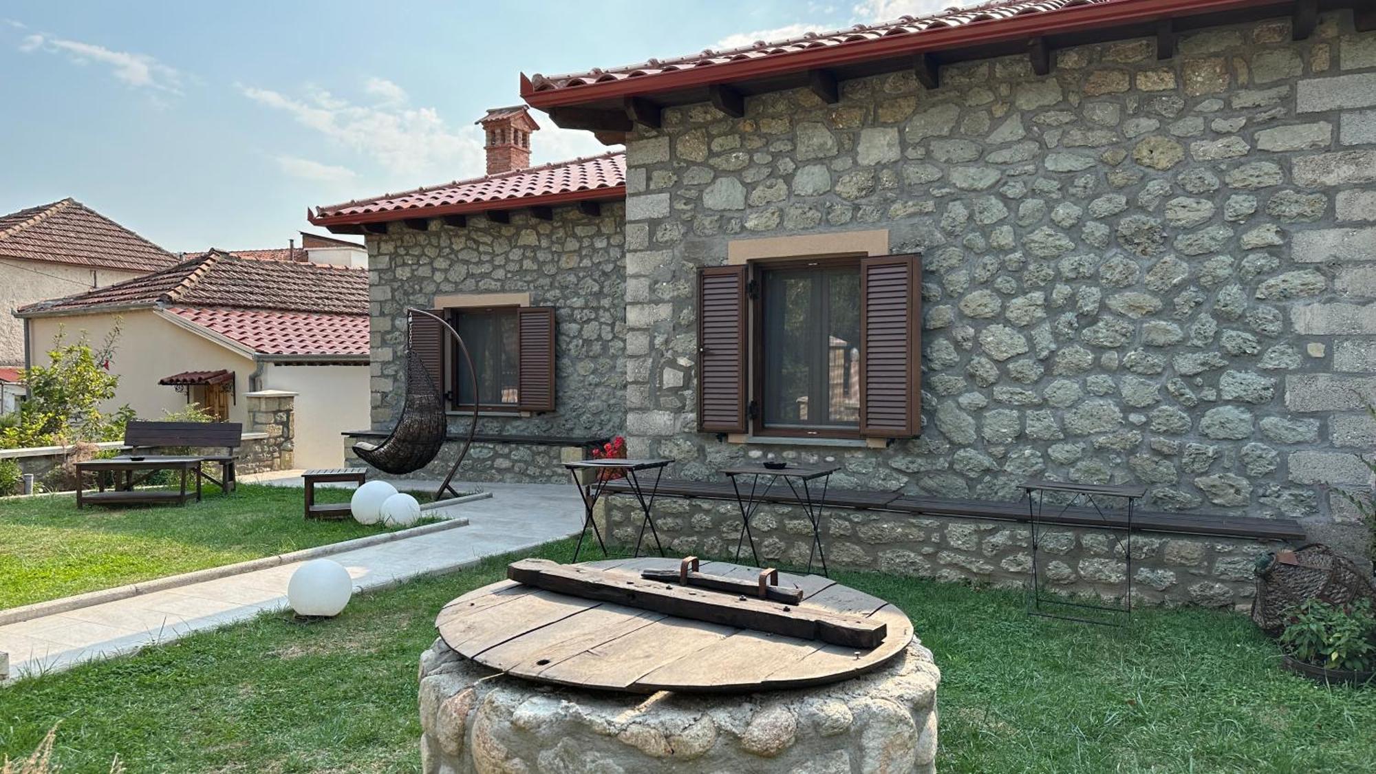 Guesthouse Pyxari Kalampáka Ngoại thất bức ảnh