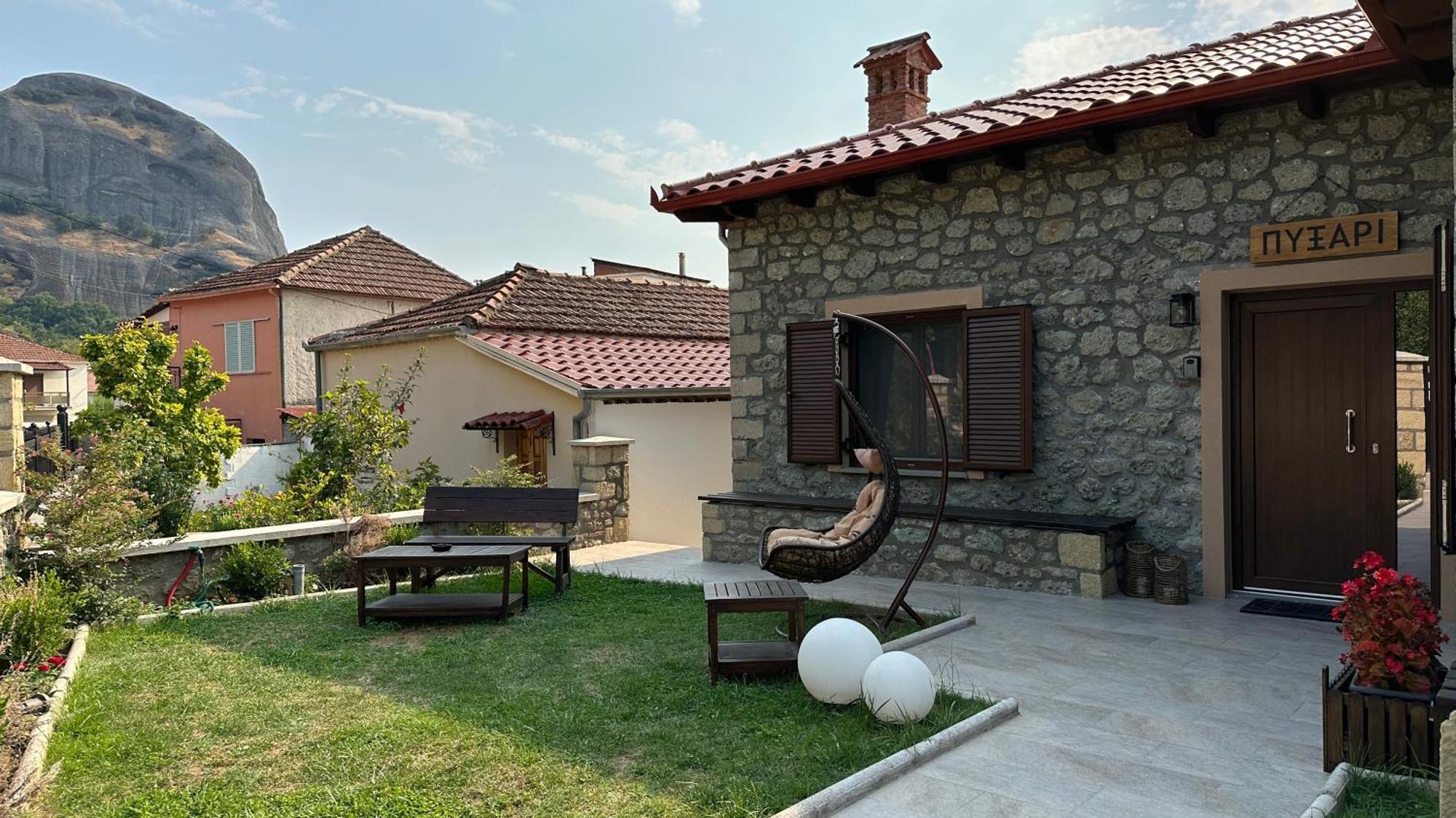 Guesthouse Pyxari Kalampáka Ngoại thất bức ảnh